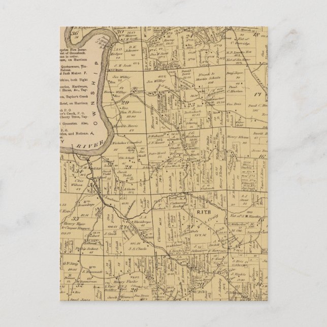 Postal Colerain, Ohio (Anverso)