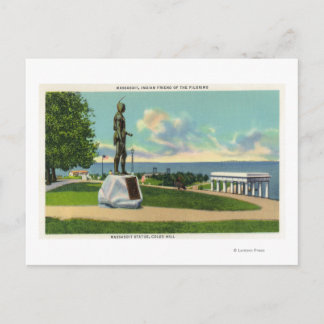 Postal Coles Hill View of the Massasoit Stue