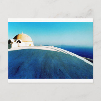 Postal Colette de fotos de la isla griega de Santorini (C
