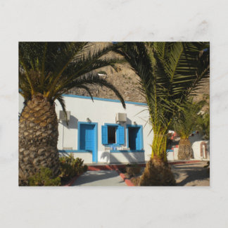 Postal Colette de fotos GuggenheiM de la antigua Santorin