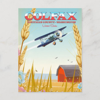 Postal Colfax Condado de Whitman, Washington, Estados Uni