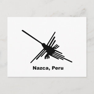 Postal Colibrí Nazca, Perú