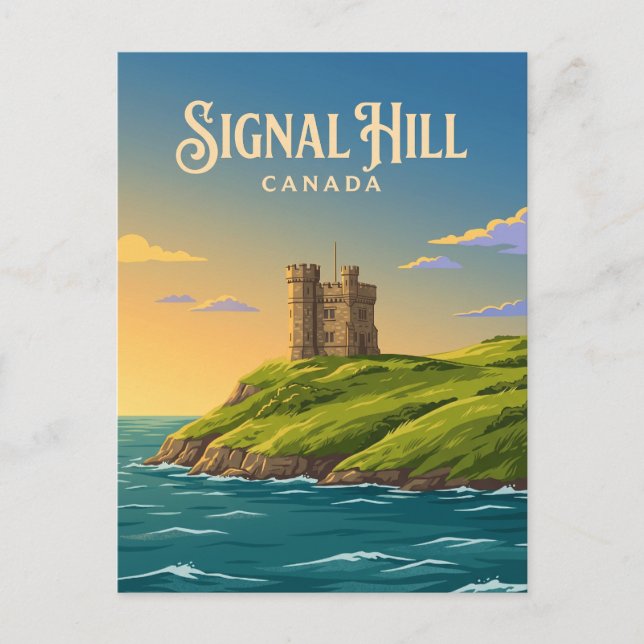 Postal Colina de las Señales Canadá (Anverso)