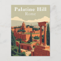 Colina de Palatine, Roma, Italia Arte de época