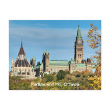 Colina del Parlamento en otoño, Ottawa.