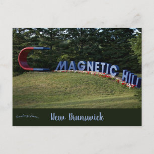 Postal Colina Magnética Moncton Nuevo Brunswick Canadá