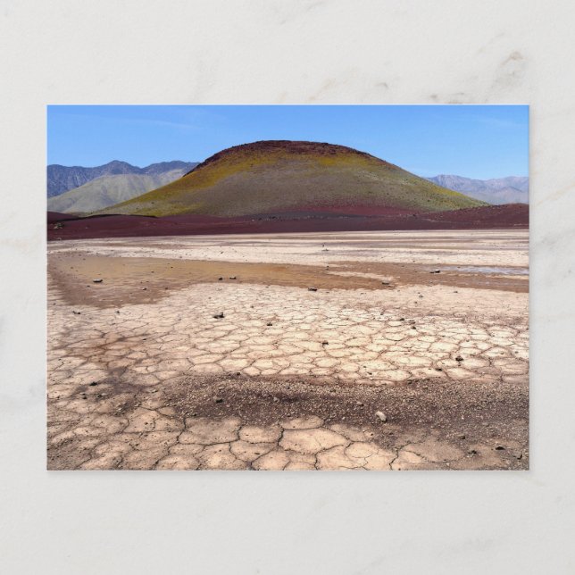 Postal Colina Roja, California (Anverso)