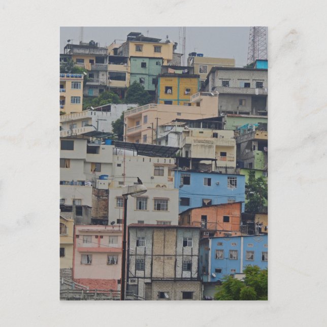 Postal Colina Santa Ana - Guayaquil Ecuador (Anverso)