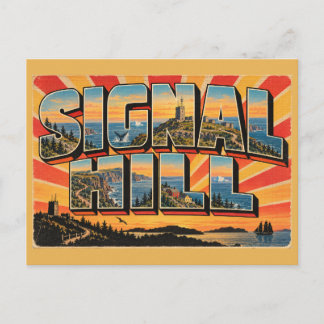 Postal Colina Signal NL Acantilados del Océano Torre Hist
