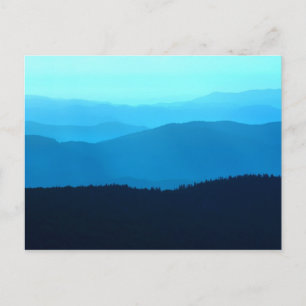 Postal Colinas Azules - Grandes Montañas Ahumadas