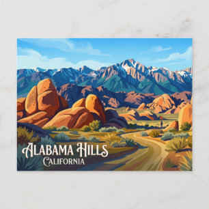 Postal Colinas de Alabama California