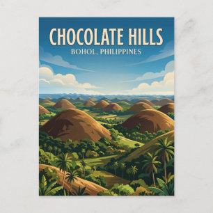 Postal Colinas de Chocolate Filipinas