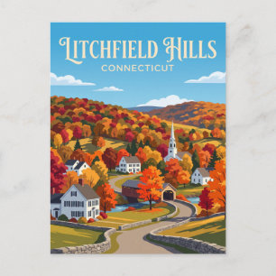 Postal Colinas de Litchfield EE. UU.