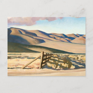Postal “Colinas de Nevada” de Maynard Dixon