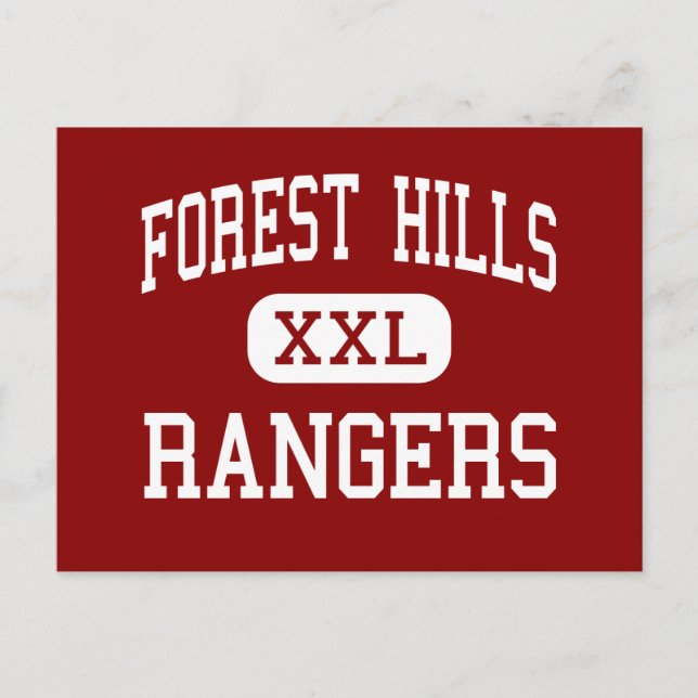Postal Colinas forestales - Rangers - High - Forest Hills (Anverso)
