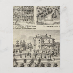 Postal Colinas soleadas de RM Hazelett, Greencastle