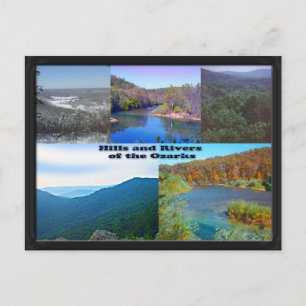 Postal Colinas y ríos de los Ozarks