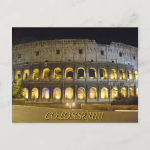 Postal Coliseo de Roma
