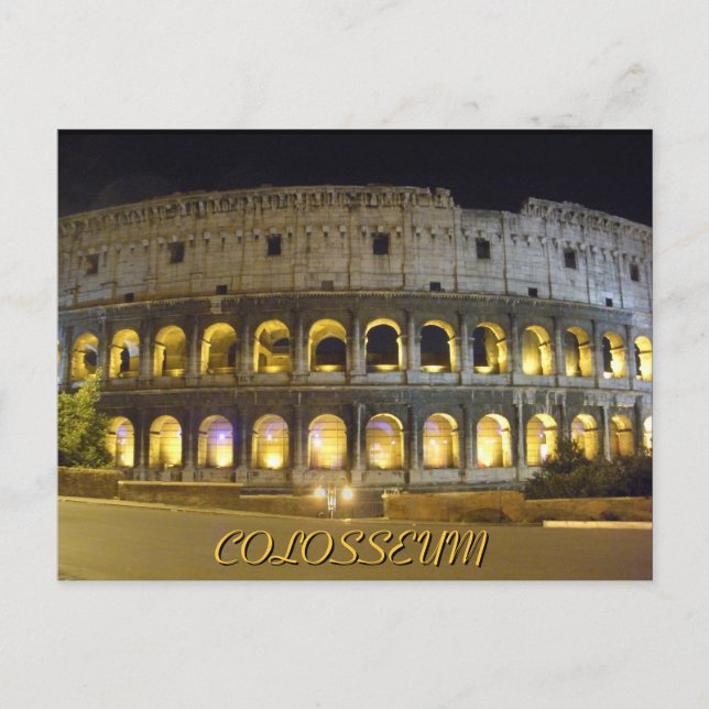 Postal Coliseo de Roma (Anverso)