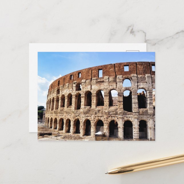 Postal Coliseo de Roma (Anverso/Reverso In Situ)
