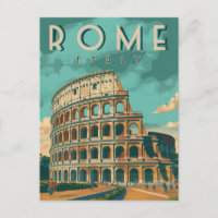 Coliseo de Roma de la Vintage