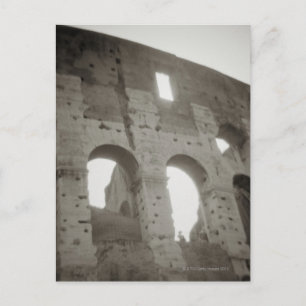 Postal Coliseo en Roma, Italia