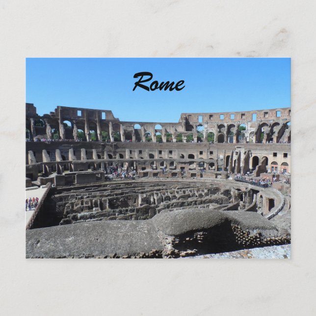 Postal Coliseo-Roma (Anverso)
