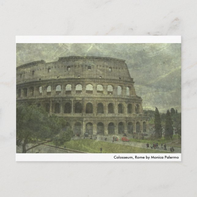 Postal Coliseo, Roma (Anverso)