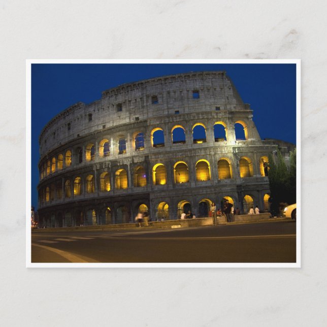 Postal Coliseo, Roma (Anverso)