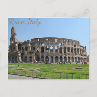 Postal Coliseo. Roma, Italia