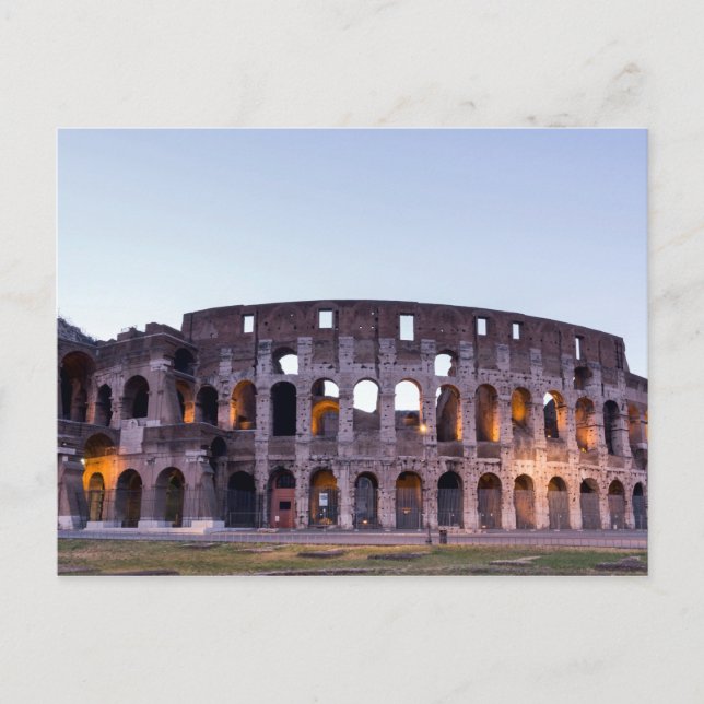 Postal Coliseo - Roma - Italia (Anverso)