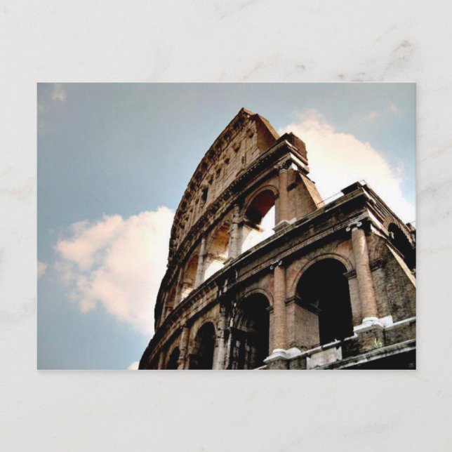 Postal Coliseo romano (Anverso)