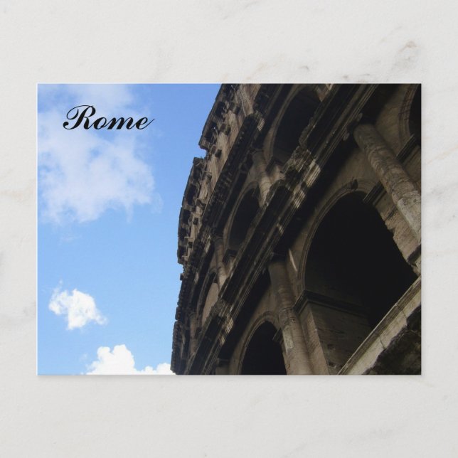 Postal coliseo romano (Anverso)