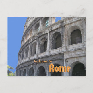 Postal Coliseo romano