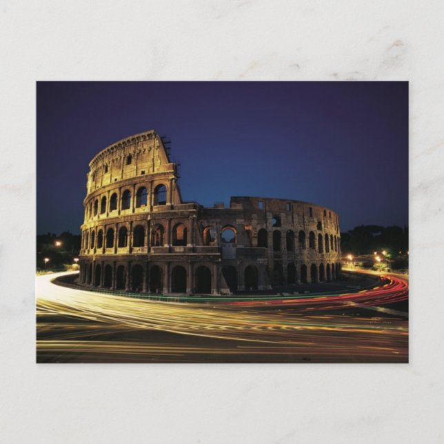 Postal Coliseo romano (Anverso)