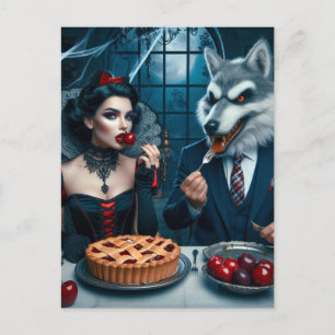 Postal Colisión de fantasía oscura