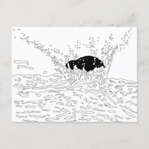 Postal Colisión, Ilustracion Splash