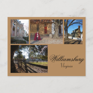 Postal Collage 1 de Williamsburg (Virginia)
