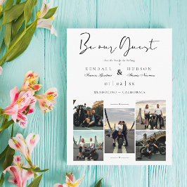 Postal Collage 5 Fotos Moda Covid19 Sea Nuestro Boda Invi