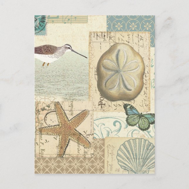 Postal Collage costero (Anverso)