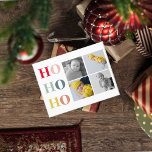 Postal Collage Cuatro Fotos | Colorful HOHOHO<br><div class="desc">Collage Cuatro Fotos | Colorful HOHOHO</div>