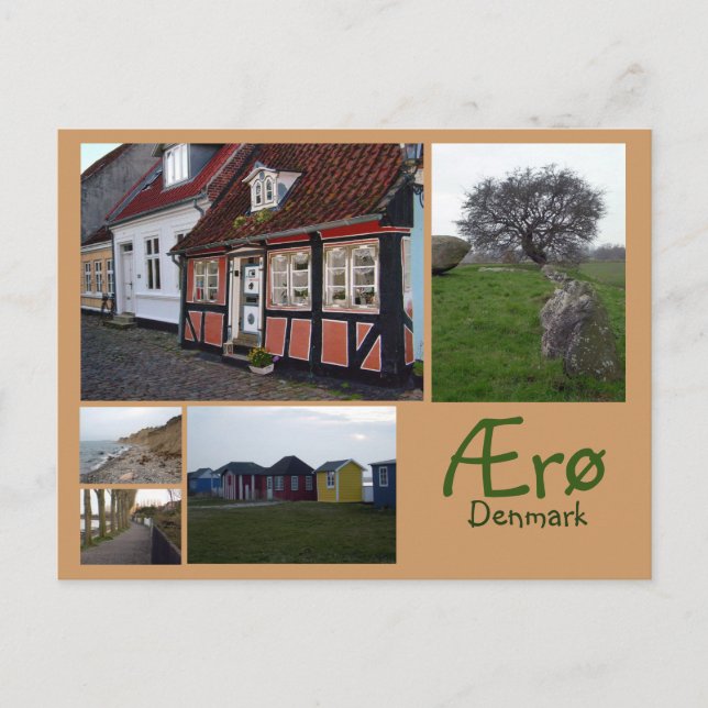 Postal Collage de AErø (Anverso)