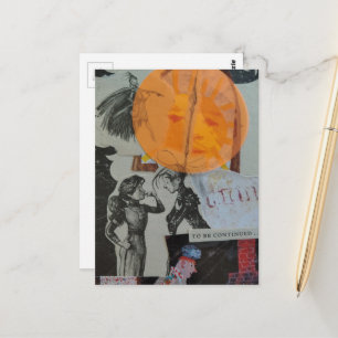 Postal Collage de Amor para Continuar