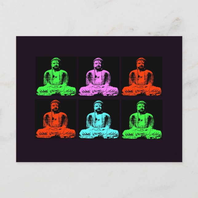 Postal Collage de Buda (Anverso)