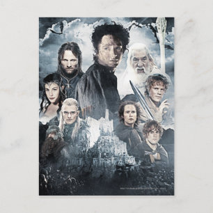 Postal Collage de caracteres 3