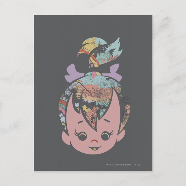 Postal Collage de color PEBBLES™ (Anverso)