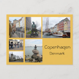 Postal Collage de Copenhague 2