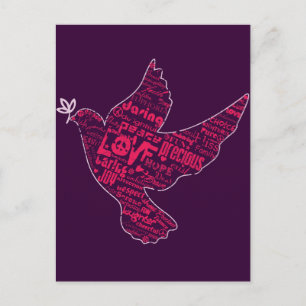 Postal Collage de Dove Peace