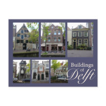 Collage de edificios de Delft
