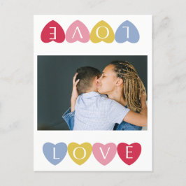 Postal collage de fotos de amor de el día de San Valentín